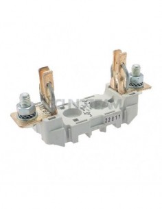 Fuse holder polyester ST NH00 1P DIN rail or screw fixing