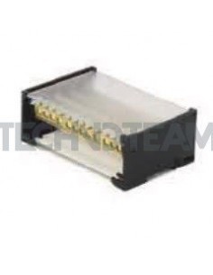 Distribution block 4poles 4x[IN:2x(35mm2) OUT:10x(16mm2)] Cu