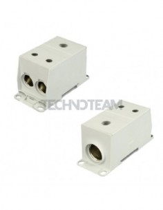 Distribution block 1pole IN:1x(240mm2) OUT:2x(120mm2) Cu