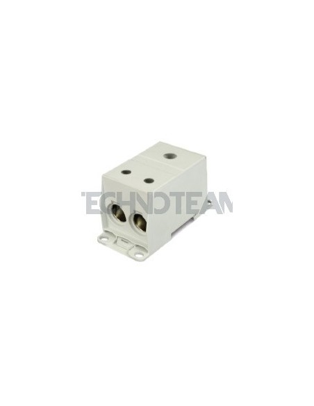 Distribution block 1pole IN:1x(240mm2) OUT:2x(120mm2) Cu