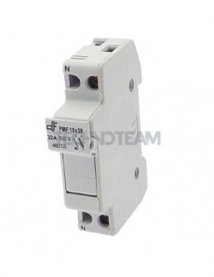 Fuse holder 10x38 1pole+N (1module) (PMF)