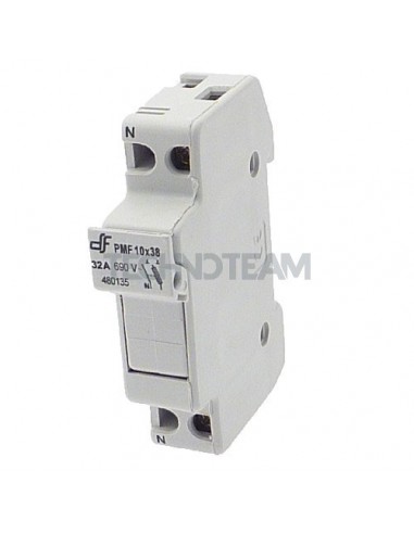 Fuse holder 10x38 1pole+N (1module) (PMF)