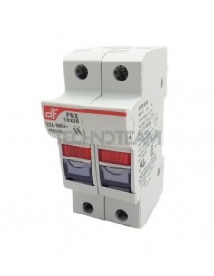 Fuse holder 10x38 690VAC/750VDC 2P UL with light (PMX)