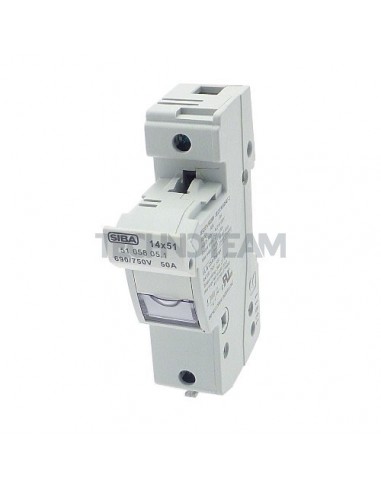 Fuse holder 14x51 690VAC/750VDC UL 1P