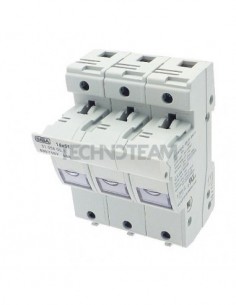 Fuse holder 14x51 690VAC/750VDC UL 3P