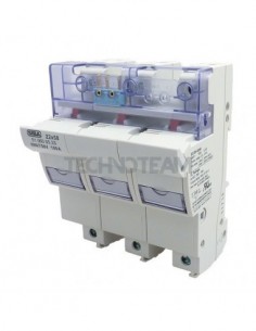 Fuse holder22x58 690V IEC/750V UL 3p switch(fusing+presence)