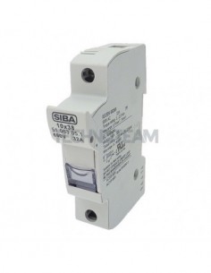 Fuse holder 10x38 690VAC/750VDC 1pole