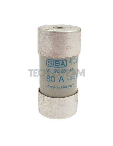Fuse 27x60 aR 1000VAC 80A