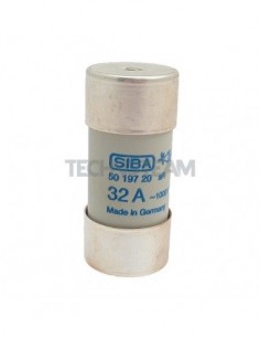 Fuse 27x60 aR 1000VAC with striker 25A