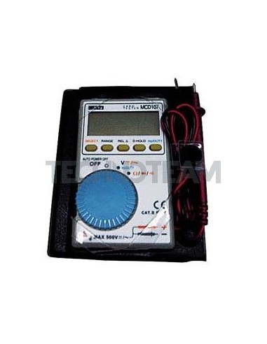 Multimetro digitale portatile: AC/DC, V, ohm, F, Hz Multimetro digitale portatile: AC/DC, V, ohm, F, Hz