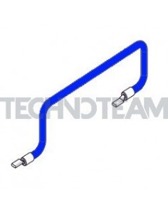 Row conductor 1pole 10mm2 blu 138mm