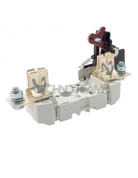 Fuse holder polyester ST NH0 1pole with switch screw fixing